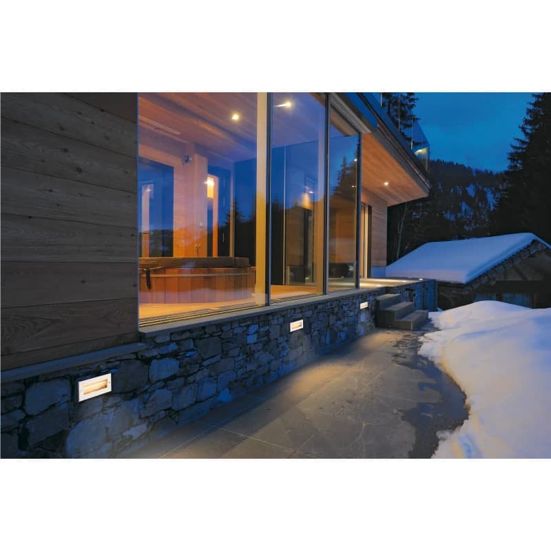 SLV LED Wandlamp | 9.5W 3000K 850lm 830 | IP65 | BRICK