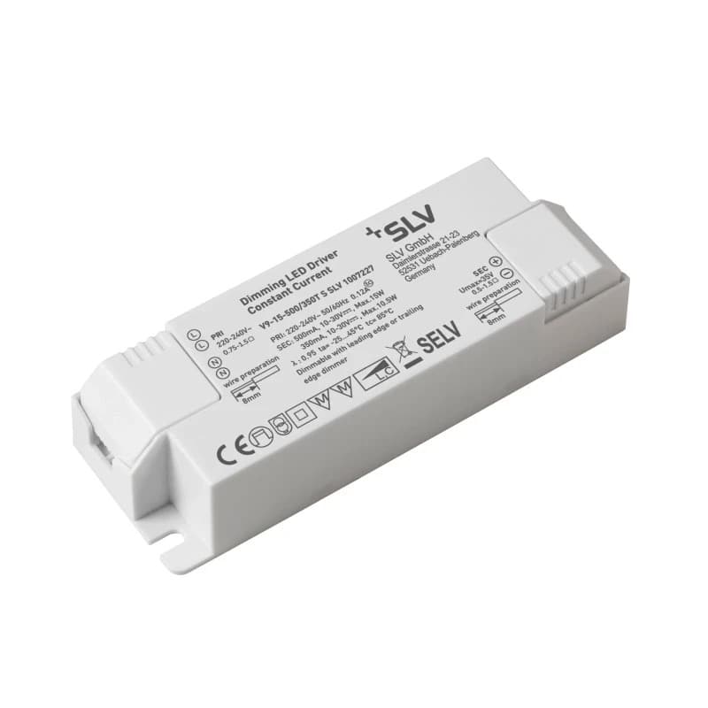 SLV LED Driver | 15W 220V/240V | Dimbaar IP20