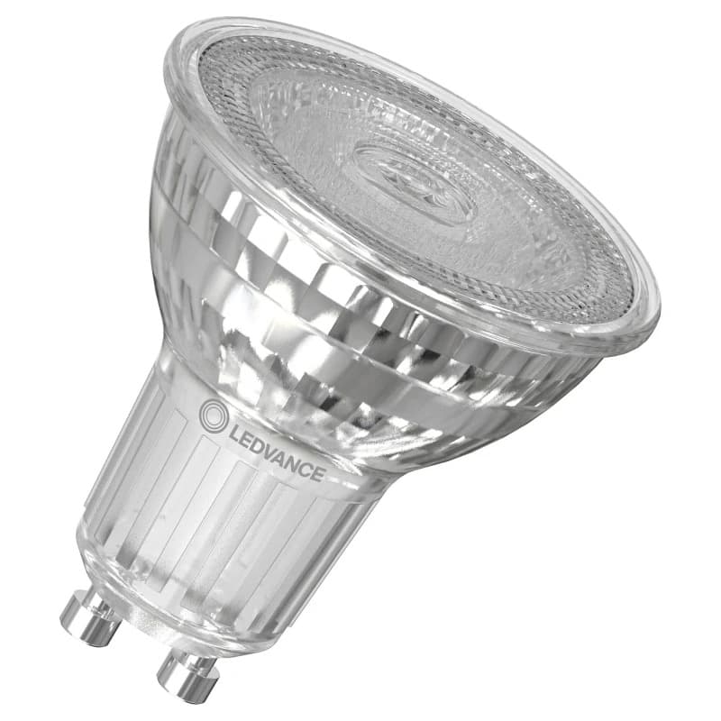 10x Ledvance GU10 PAR16 LED Spot | 3.7W 3000K 220V/240V 930 350Lm | 36° Ø50mm Dimbaar