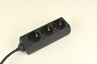 VB Extend Stekkerdoos | Actiepack TCD 3V + RA 1,5 meter 3x1.0mm² zwart