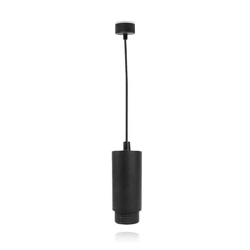 ELP LED Hanglamp | Zwart 1x GU10 IP22