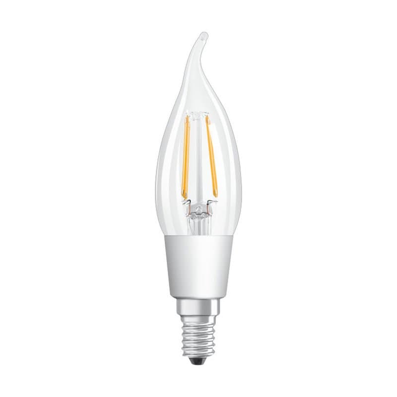 Osram E14 Led Kaarslamp | 4.5W=40W 2200-2700K | 822-827 Glow Dim - afbeelding 1
